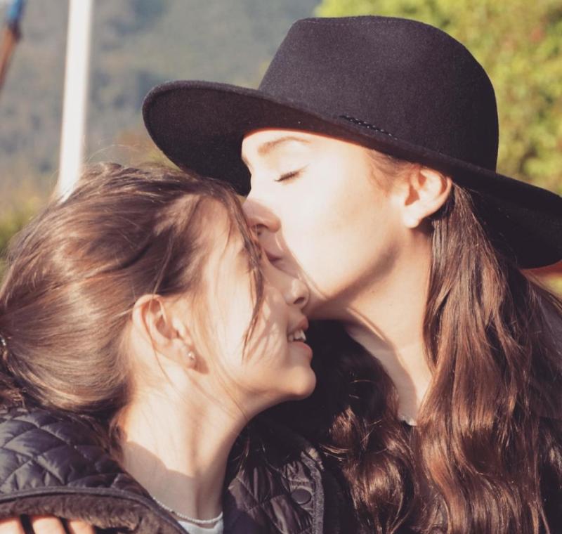 Carolina Mestrovic y su hija Julieta Velasco