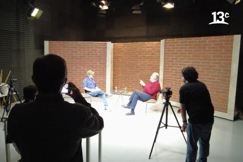 Marco Antonio de la Parra en "El Giornalista"