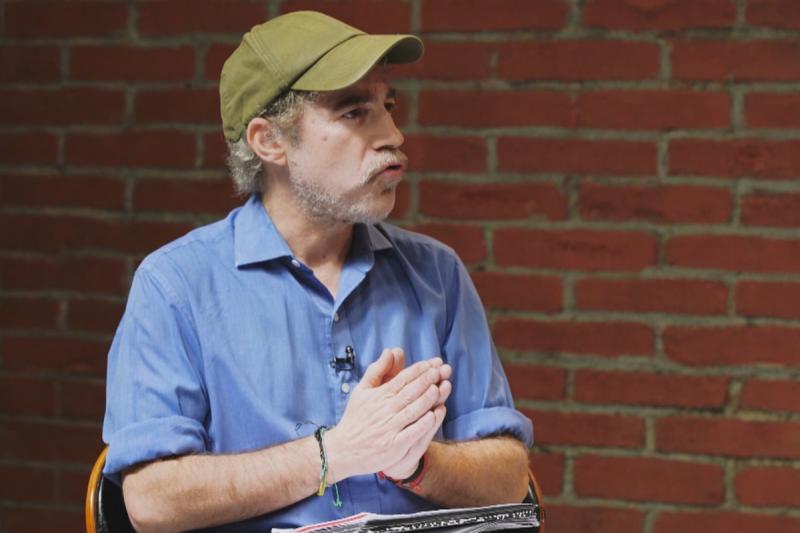 Roka Valbuena en su entrevista con Jaime Vadell