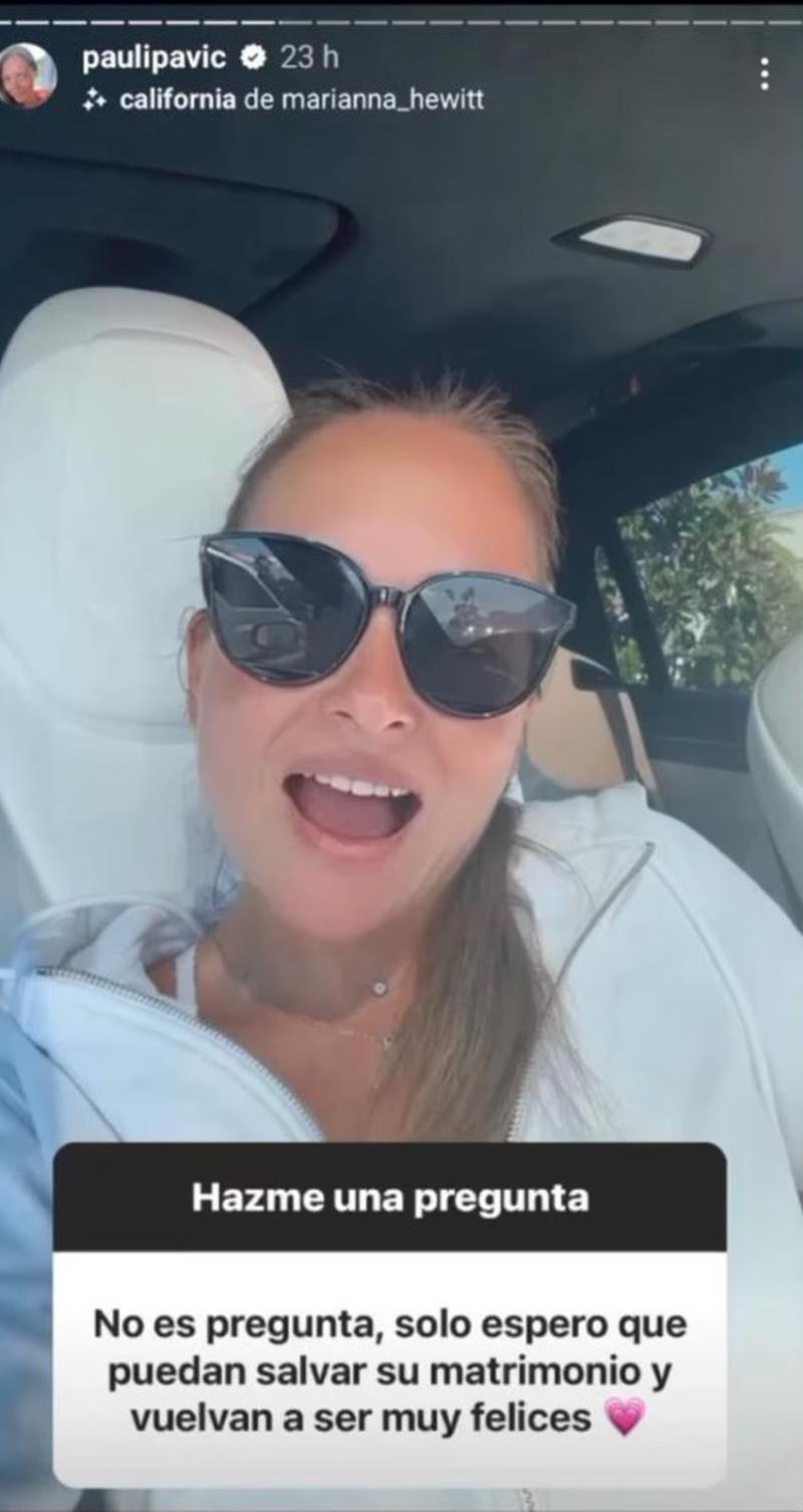 Respuesta de Paula Pavic