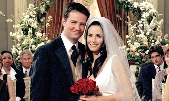 Matthew Perry y Courteney Cox