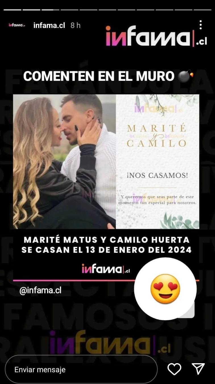 Camilo Huerta y Marité Matus