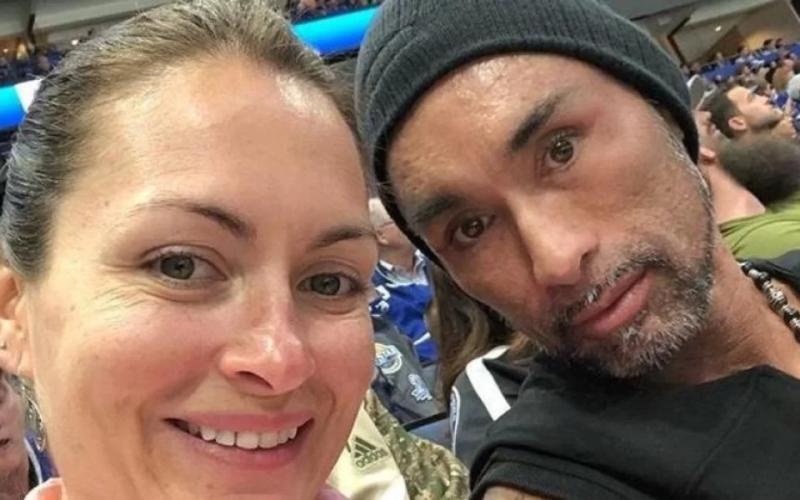 Paula Pavic y Marcelo Ríos