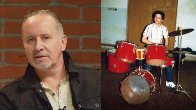 Miguel Tapia, baterista y fundador de "Los Prisioneros"