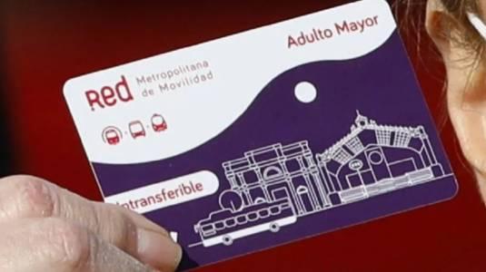 Tarjeta Bip! Adulto Mayor