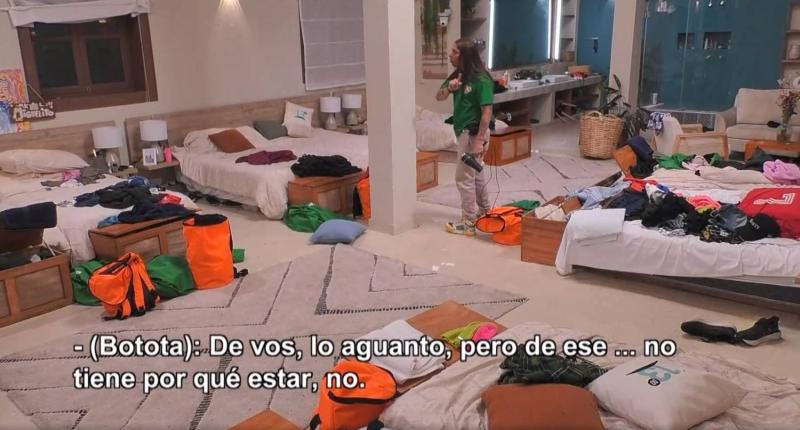 Botota enojada con Mateucci