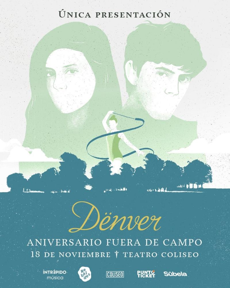 Dënver celebra los 10 años de su disco “Fuera de Campo” con un show único en el Teatro Coliseo