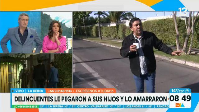 Familia sufrió violento robo en Las Condes mientras veían el partido