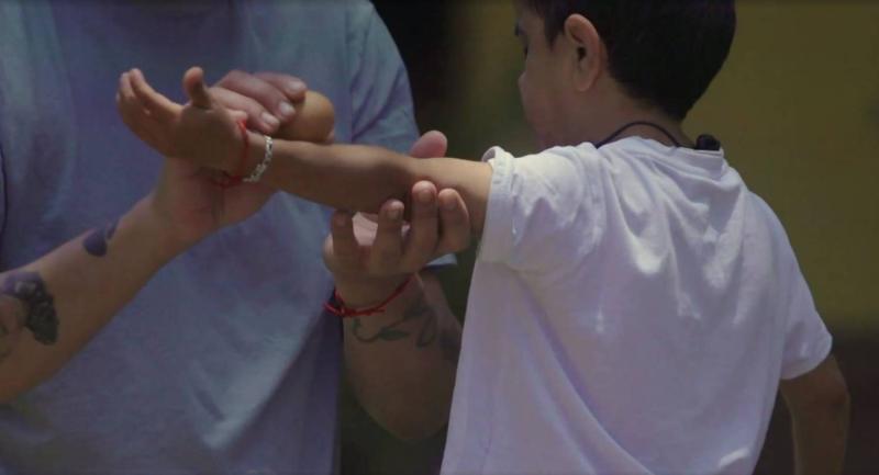 La técnica del huevo llegó a limpiar Tierra Brava