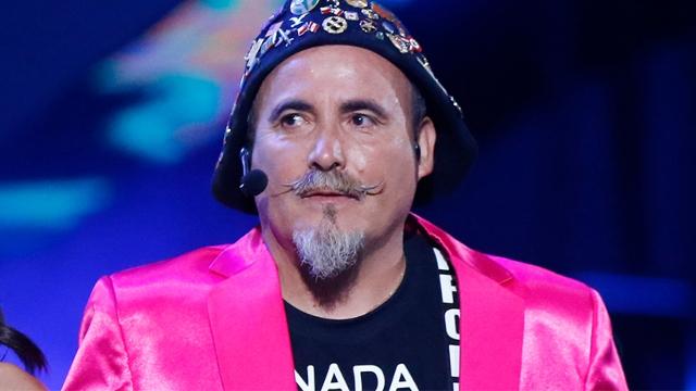 Paul Vásquez, El Flaco, en uno de sus shows