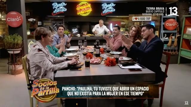 Paulina Nin en "Socios de la parrilla"
