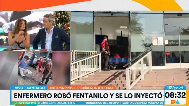 Impacto por caso de enfermero que robó fentalino y se lo inyectó en ex Posta Central