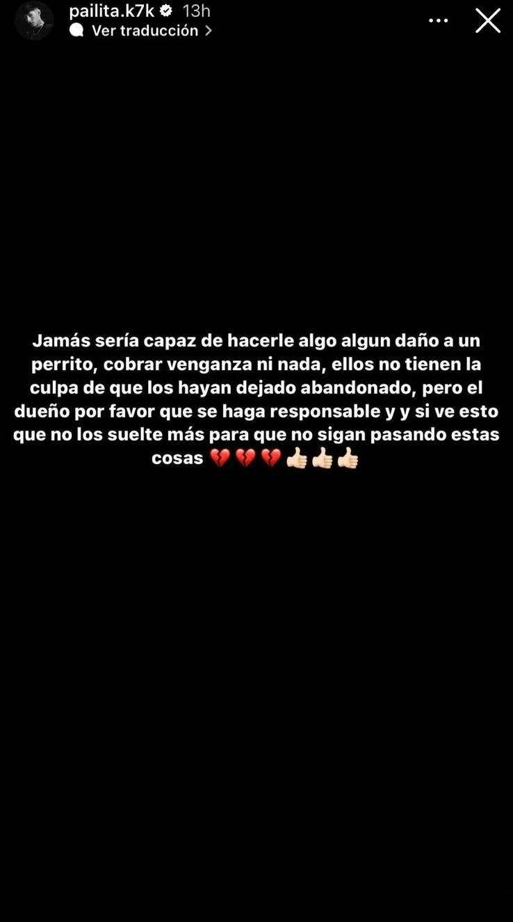 Descargos de Pailita