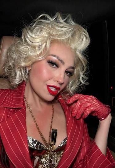 Thalia sorprendió con tremenda transformación al estilo de Madonna