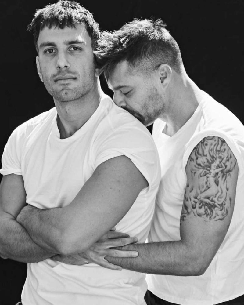 Ricky Martin y Jwan Yosef