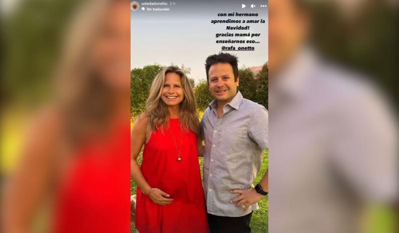 Soledad Onetto muestra su pancita con 31 semanas de gestación