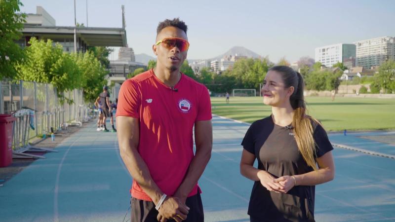 Santiago Ford el chileno de oro en decatlón