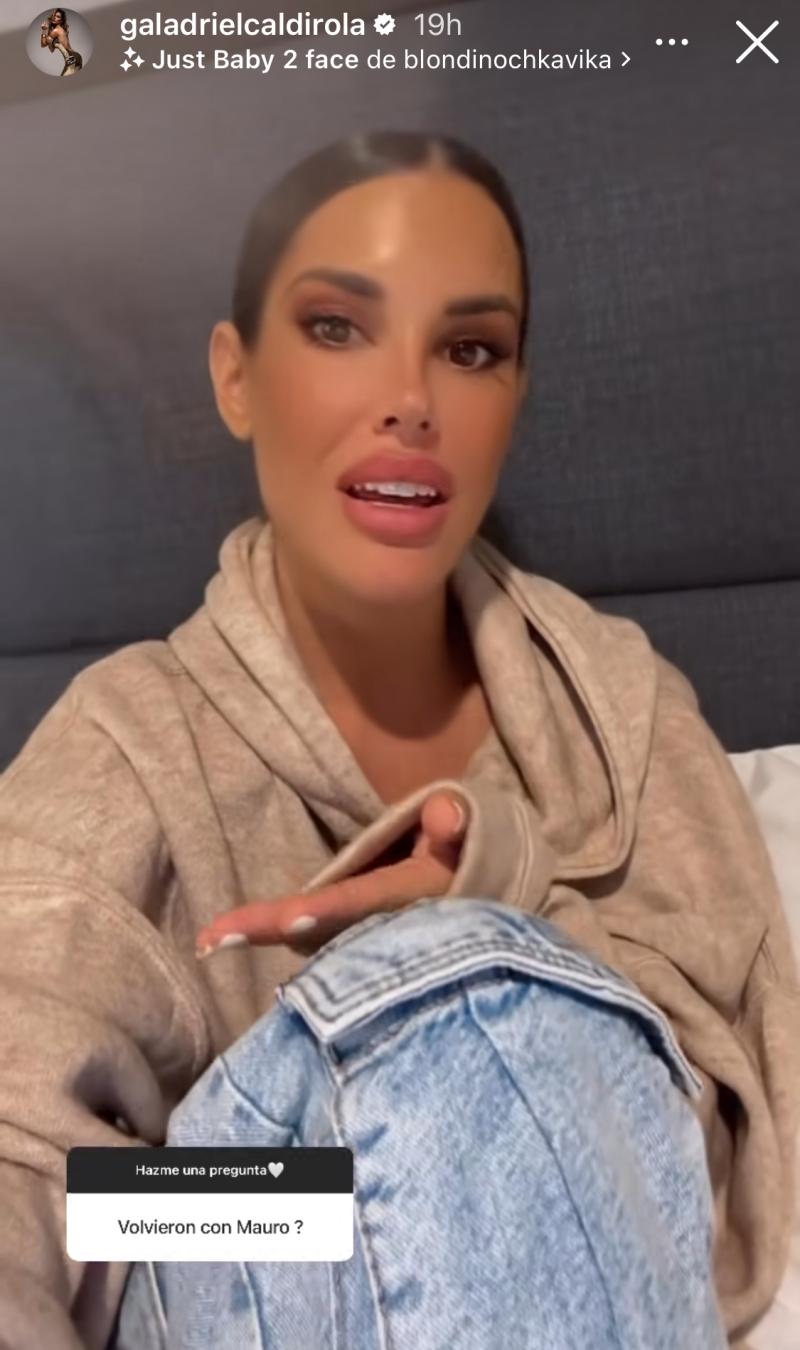 Gala Caldirola aborda una posible reconciliación con Mauricio Isla