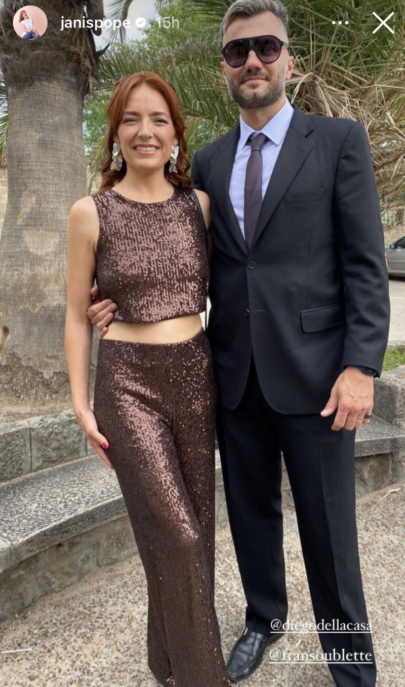 Janis Pope y Diego Dellacasa - Instagram
