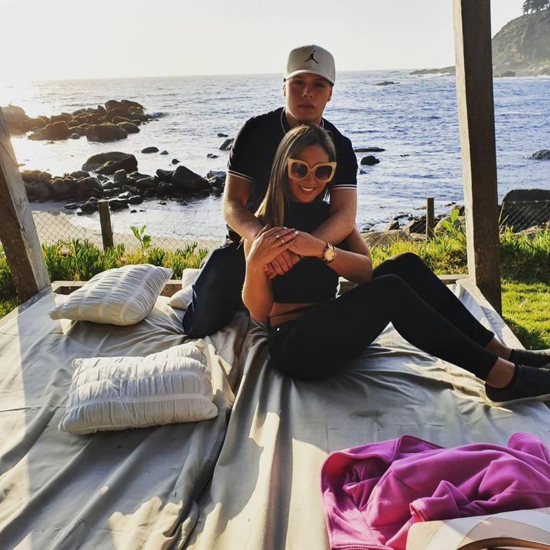 Nicole Moreno y su hijo Francisco Javier - Redes Sociales