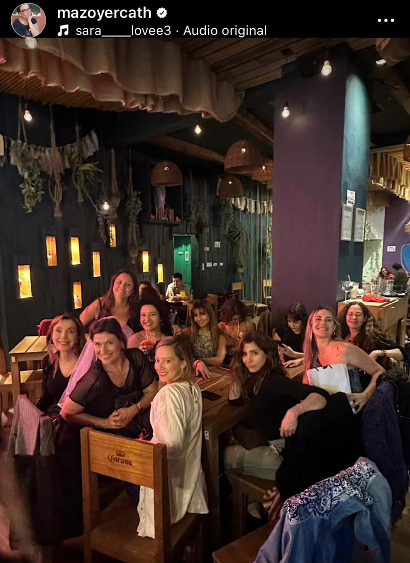 Así fue la despedida de soltera de Catherine Mazoyer