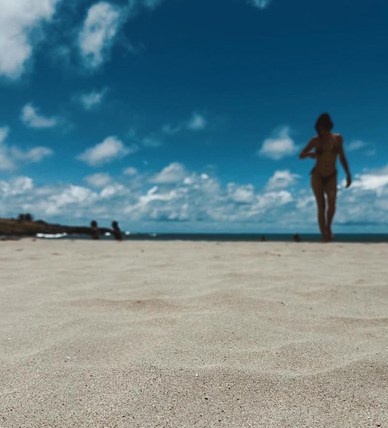 Carmen Zabala desde Rapa Nui - Instagram