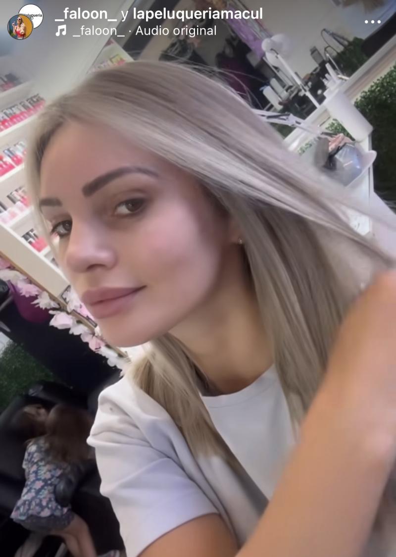 Faloon Larraguibel muestra su nuevo cambio de look