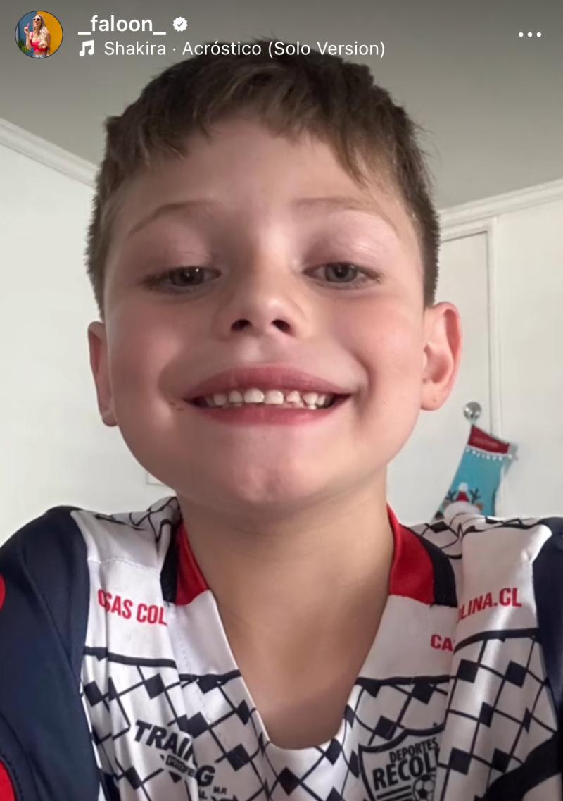 Faloon Larraguibel dedica emotivo saludo de cumpleaños a su hijo Jean Paul Jr.