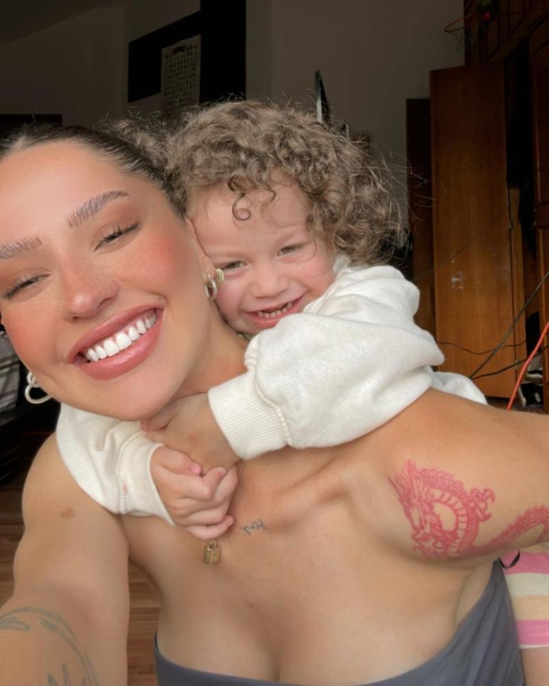 Fer Figueroa y su hija