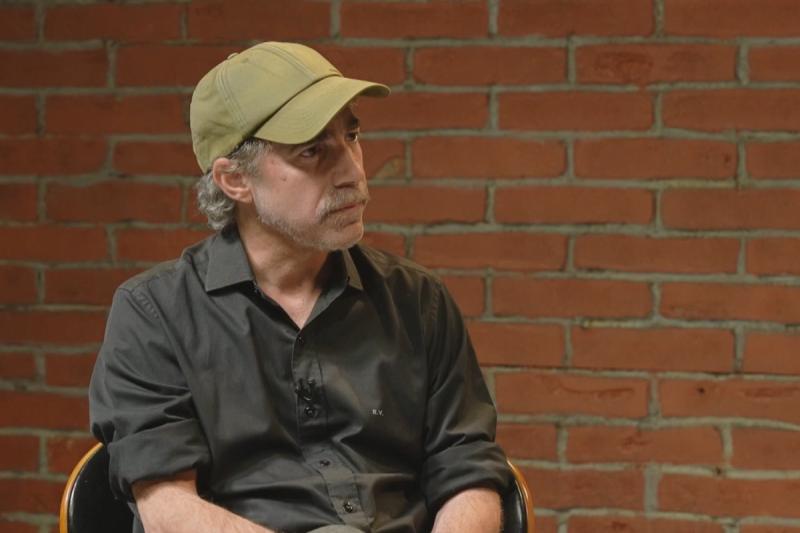 Roka Valbuena entrevistando a Maitén Montenegro