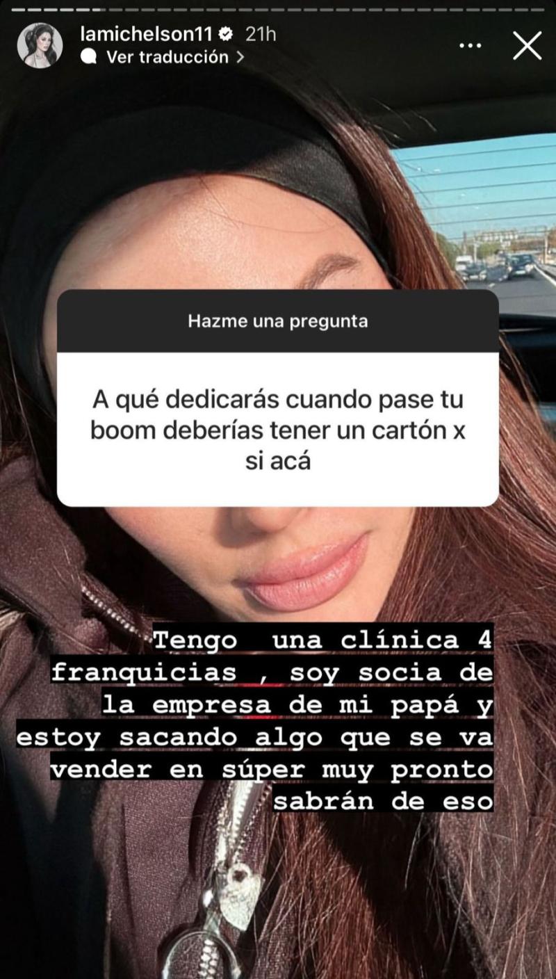 Ignacia Michelson responde ácida pregunta