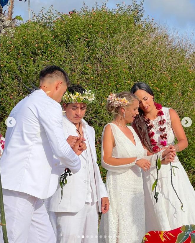 Así fue el matrimonio de Fernando Godoy y Ornella Dalbosco