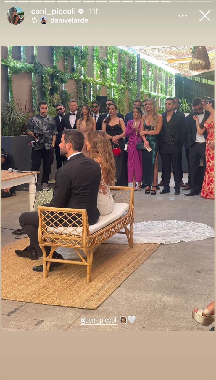 Así fue el matrimonio de Coni Piccoli