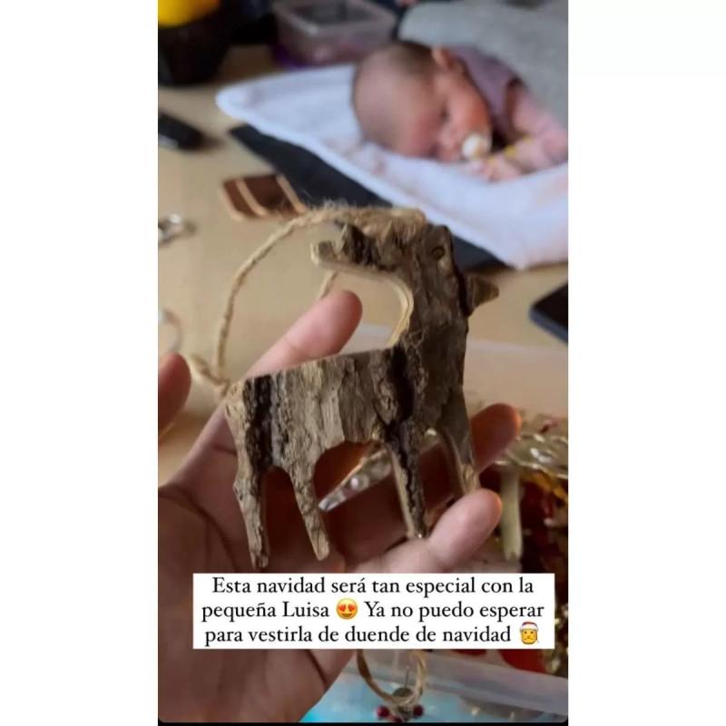 Natalia Rodríguez y su Navidad en familia