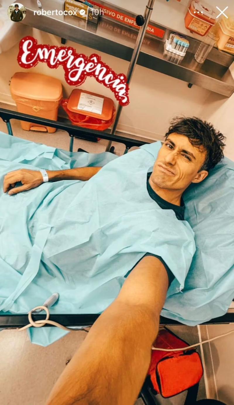 Roberto Cox preocupa desde servicio de urgencia