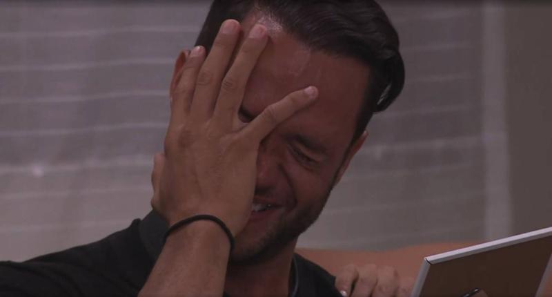 Fabio Agostini llora en Tierra Brava