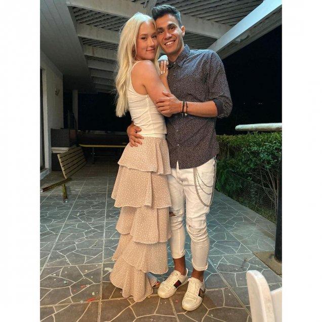 Vesta Lugg y Pablo Galdames