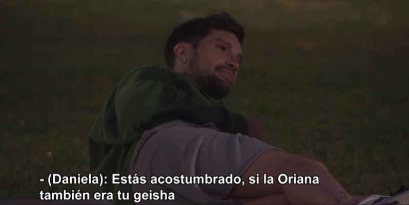 Luis Mateucci conversando con Daniela Aránguiz en Tierra Brava sobre Oriana Marzoli