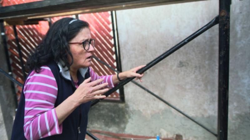 Catalina Saavedra en "Rotting in the Sun"