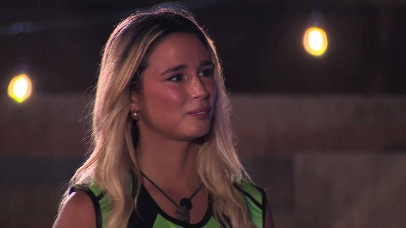 Guarén tras ganar su prueba de eliminación