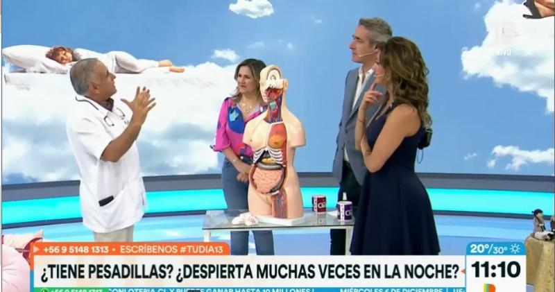 Dr. Ugarte explicó por qué se producen las pesadillas