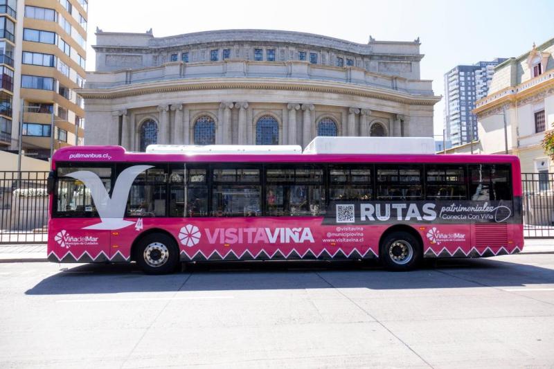 Bus eléctrico recorrerá el plan de Viña del Mar
