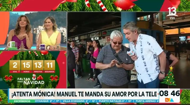 Hombre realizó emotiva declaración de amor en pleno despacho en vivo