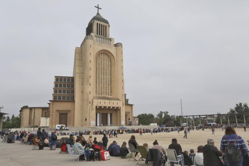 Sanadora de Rosario: Casi 6 mil personas han llegado al Templo Votivo de Maipú