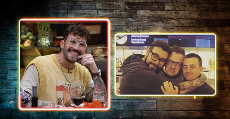 Edo Caroe, Tomás Leiva y Alejandro Barros llegaron a "Socios de la parrilla"