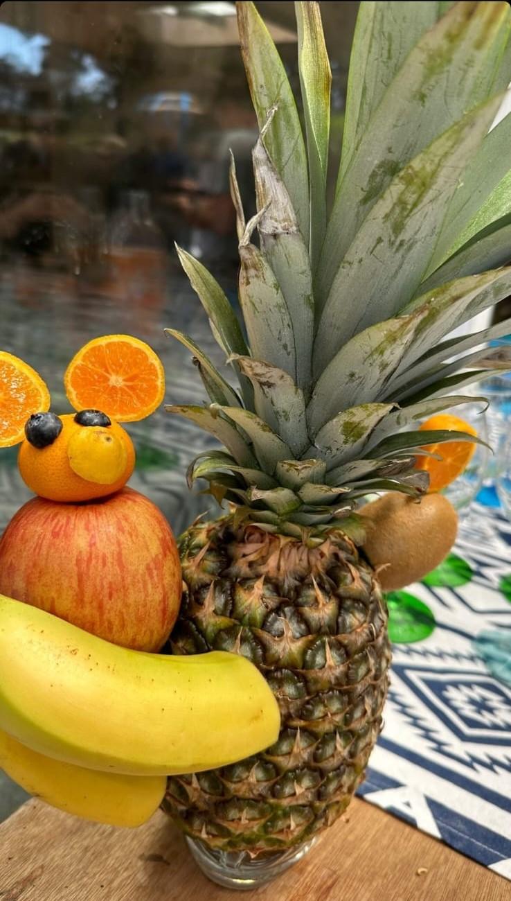 Mayte Rodríguez celebró el cumpleaños de su hijo con torta de sandía: “No come azúcar”