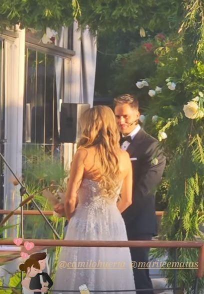 ¡Más de 100 invitados! Así fue la boda de Camilo Huerta y Marité Matus