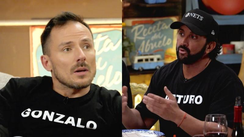 Gonzalo Egas y Arturo Longton se reencontraron en “Socios de la parrilla”