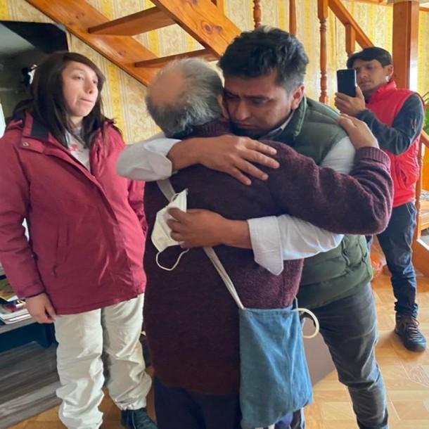 Familia se reencontró tras 45 años