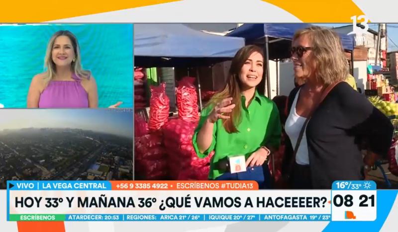 Michelle Adam revela si bajará o subirá la temperatura en febrero